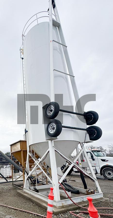 Used 2024 Montana Tank Works 350 Barrel Round Portable Cement Silo