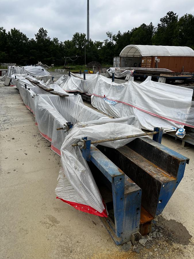 Used Precast Concrete Beam Form, Precast Column Form, & Precast Corner Forms