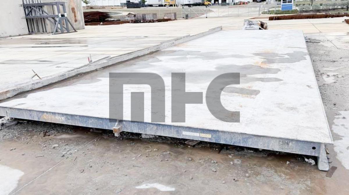 Used 2021  12'X 40' Precast Table with Rails and Magnets