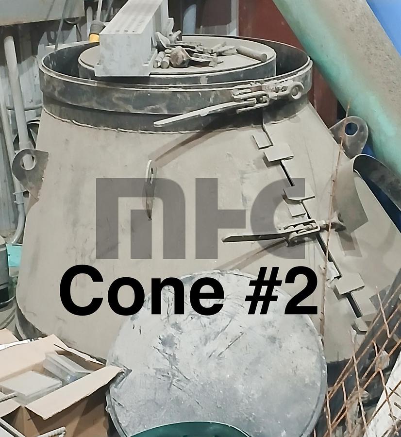 Used 48" Precast Concrete Eccentric Cone Forms (2 Each)