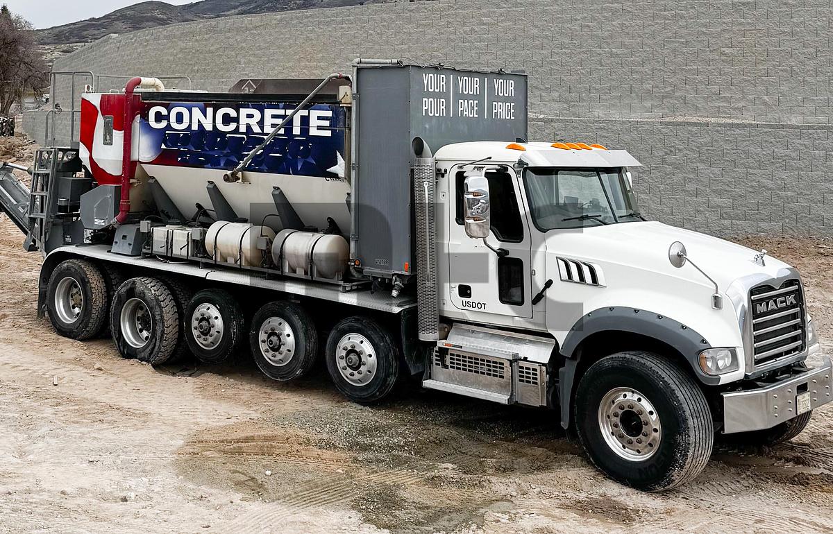 Used 2021 Mack Granite / Cementech C60 Volumetric Mixer Truck
