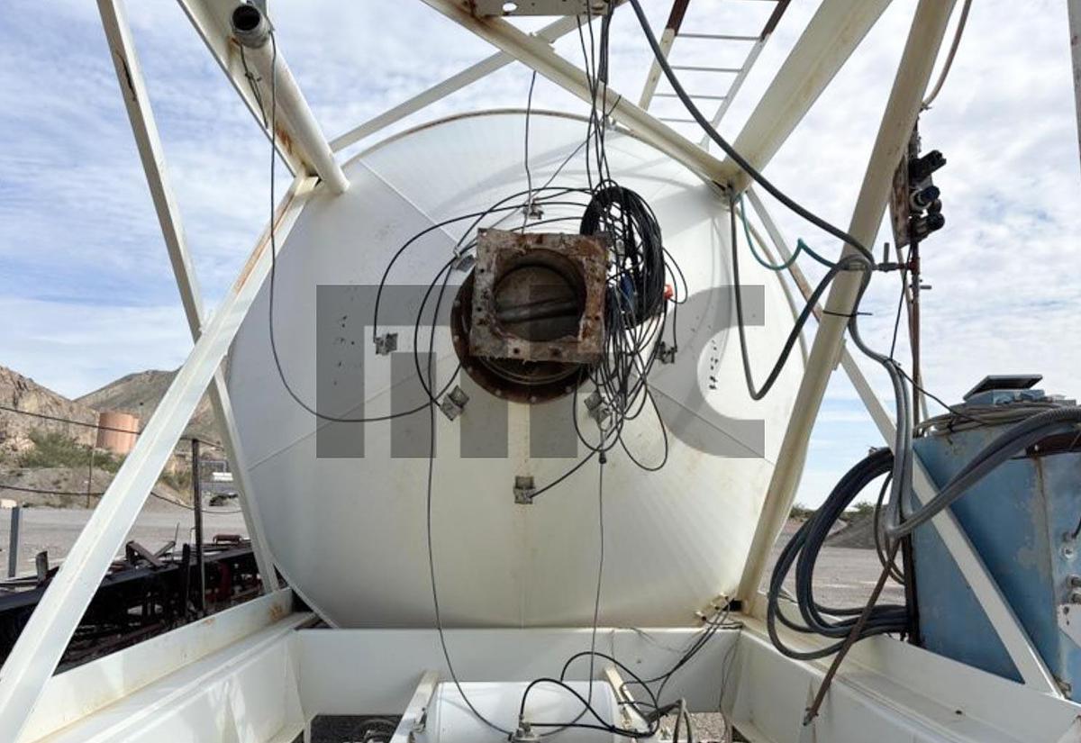 Used 900 Bbl Belgrade Portable Cement Silo