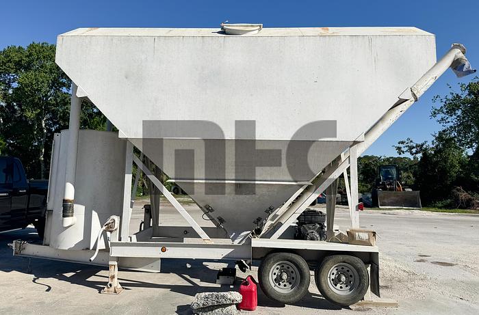 Used Belgrade LP200 Portable Cement silo