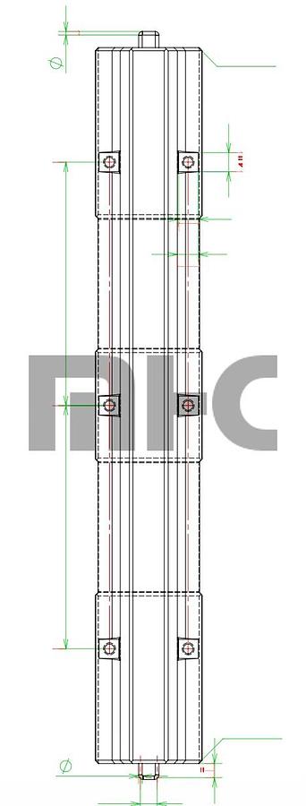 Used Precast Concrete Dual Cavity Jersey Barrier Forms - K Type FDOT