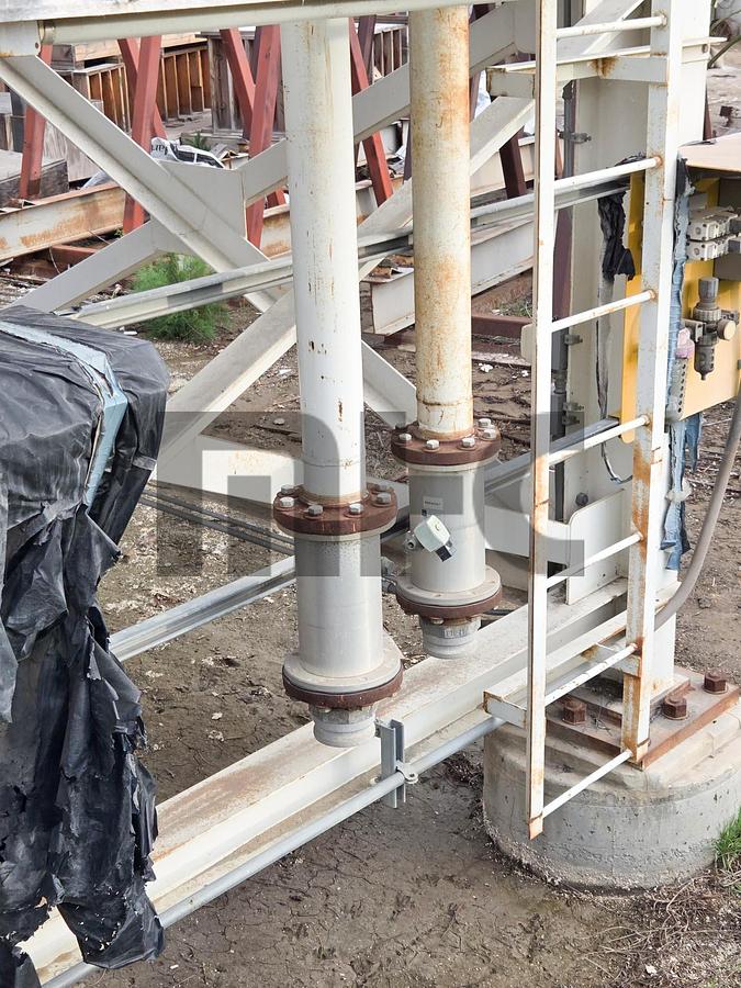 Used 2005 Turmac 4 Compartment Precast Concrete Batch Plant w/Haarup Mixer