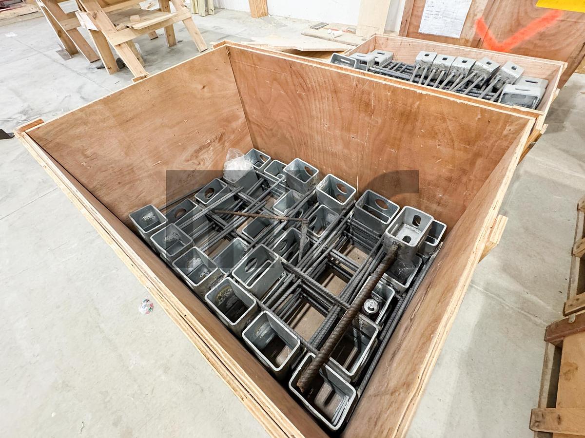 Used 2021  12'X 40' Precast Table with Rails and Magnets