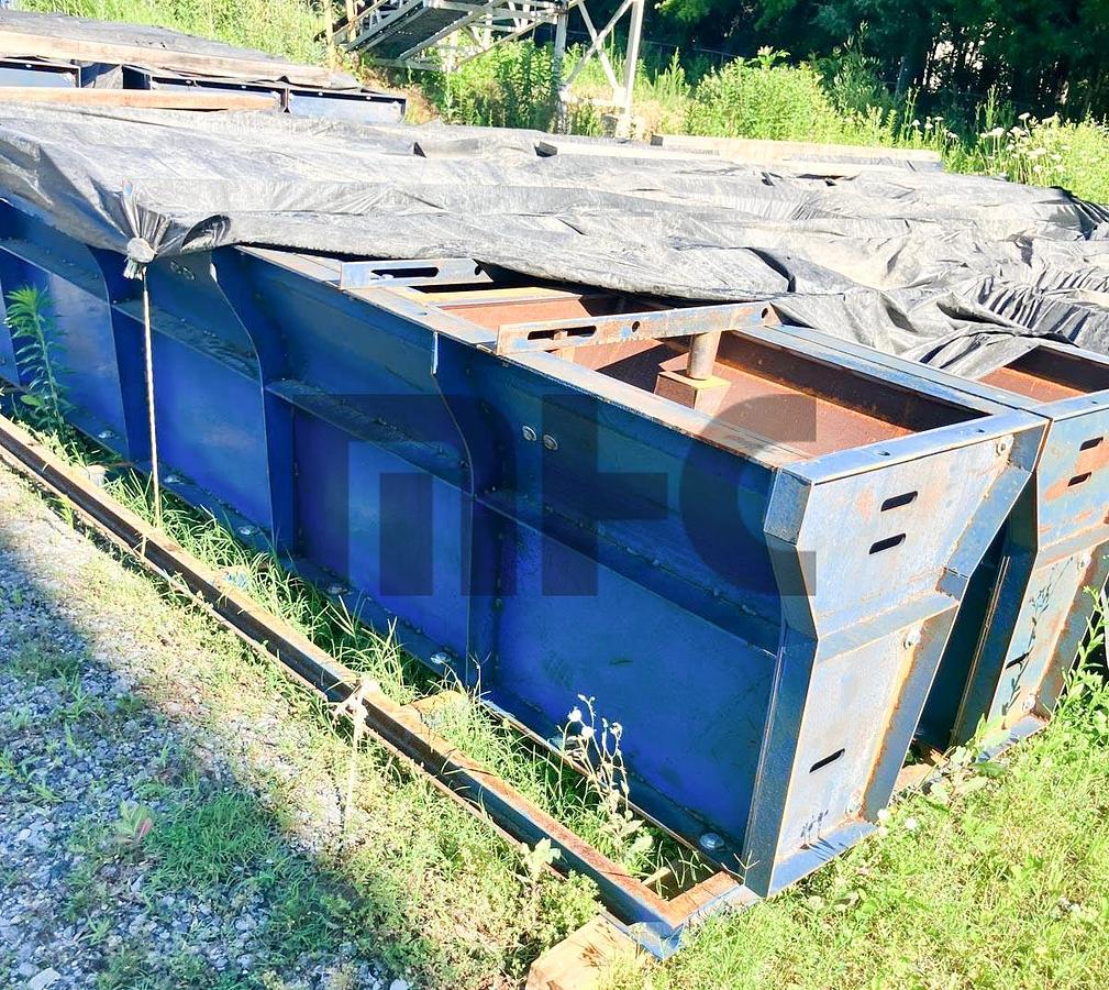 Used Precast Concrete Dual Cavity Jersey Barrier Forms - K Type FDOT