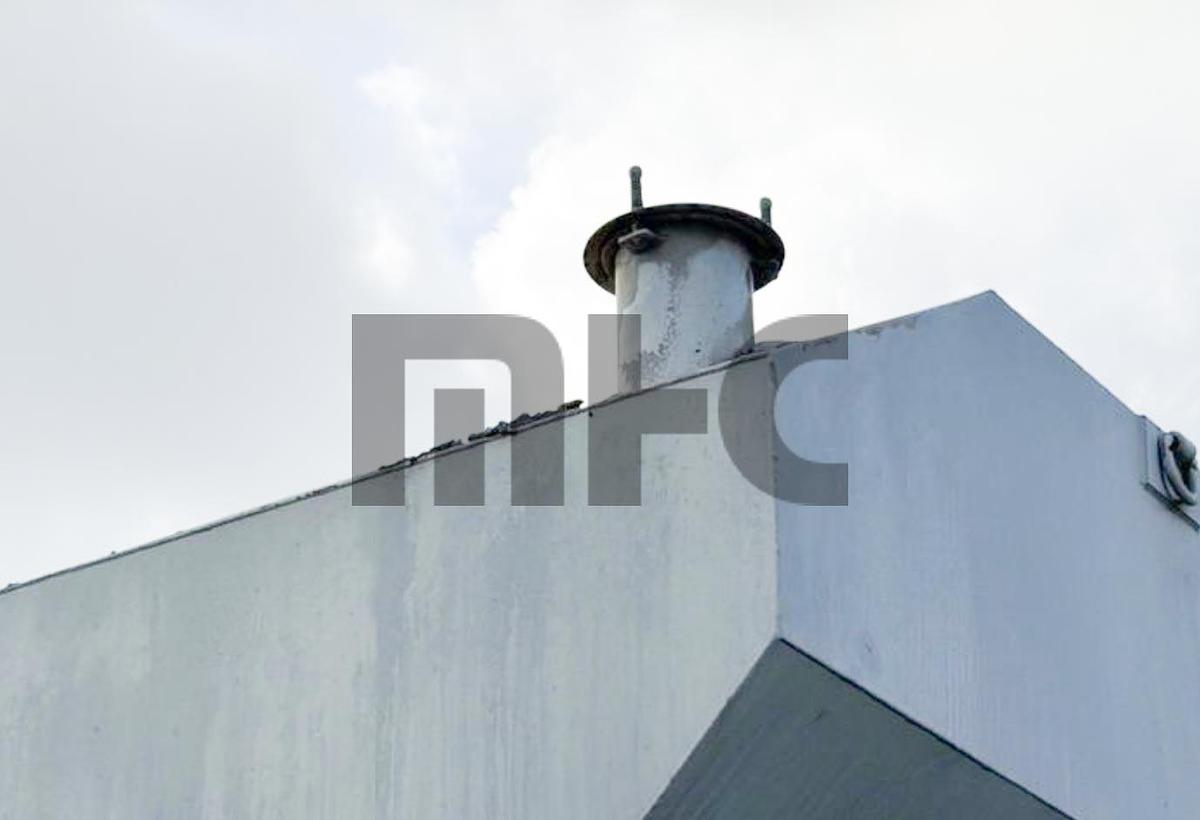 Used Belgrade LP200 Portable Cement Silo with Rice Lake Batching System