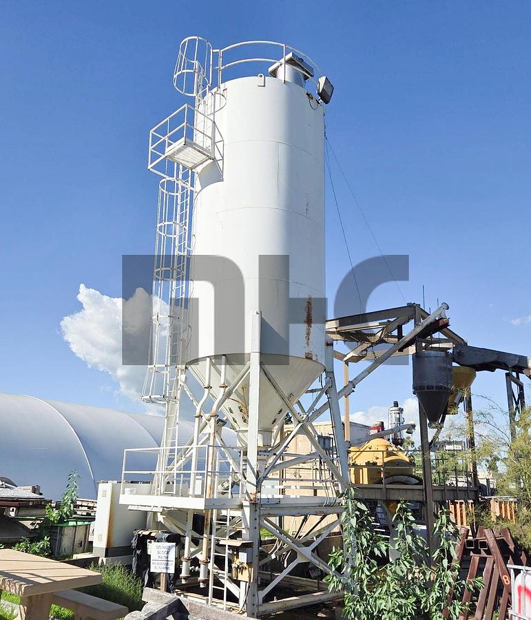 Used 2005 Turmac 4 Compartment Precast Concrete Batch Plant w/Haarup Mixer