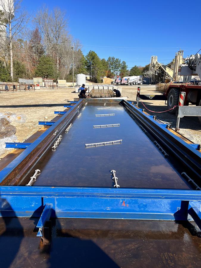 Used Precast Concrete Casting Tables