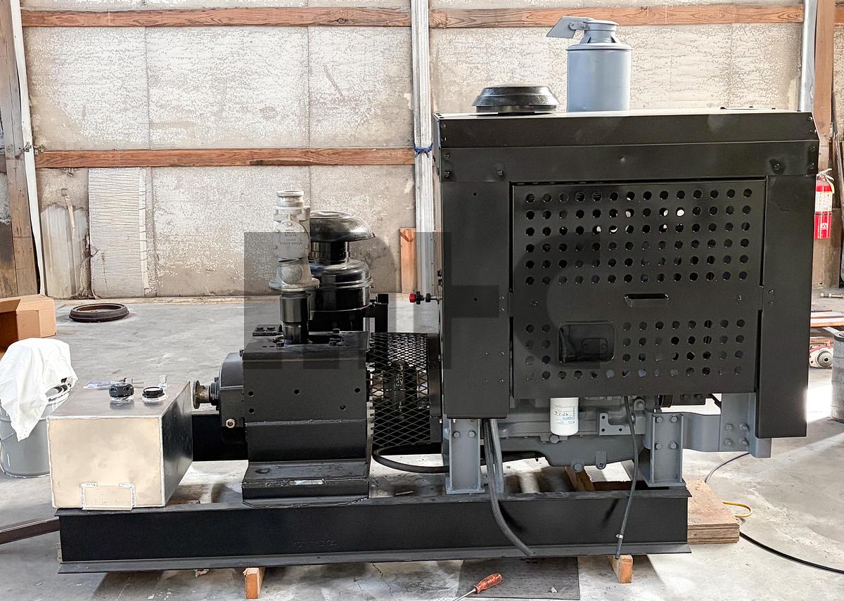 Used Portable, Self Contained, Gardner Denver Diesel Powered Transfer Blower Package