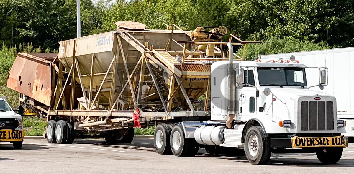 Used Besser/APPCO 6 Yard Portable Concrete Batch Plant