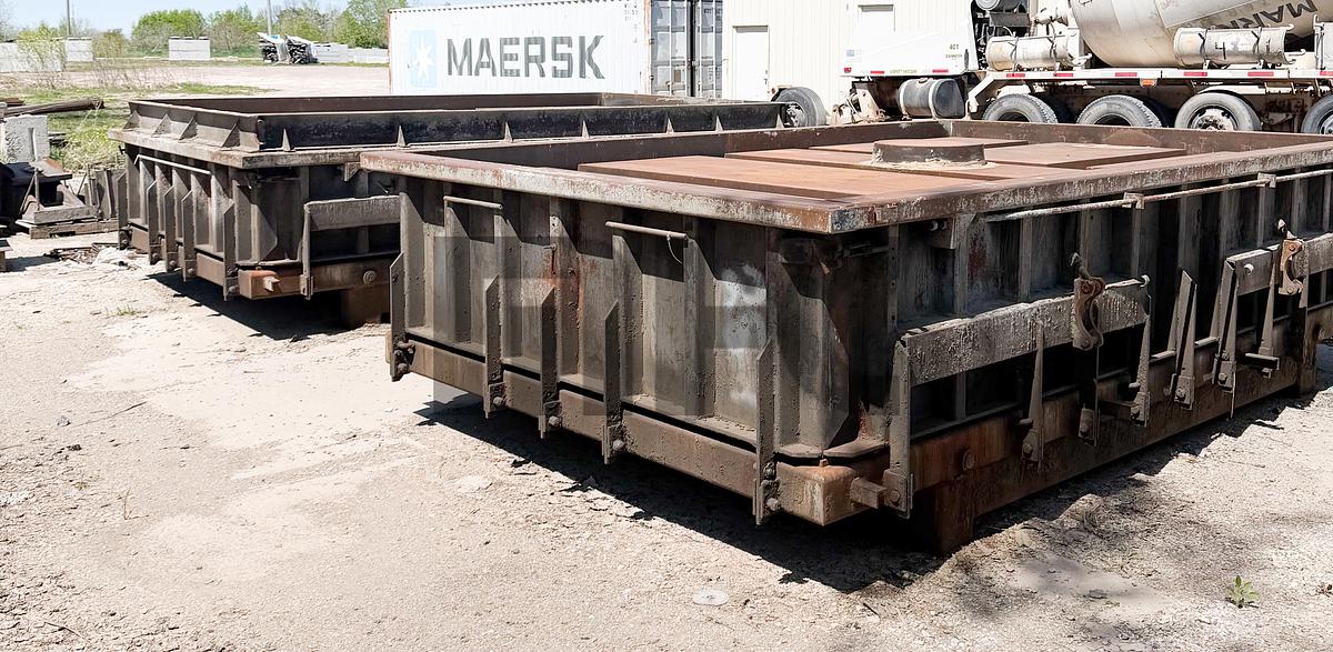 Used Norwalk Hydra-Strip Precast Concrete Septic Tank Forms (2500 gal, 1600 gal, 1500 gal, & 1000 gal)