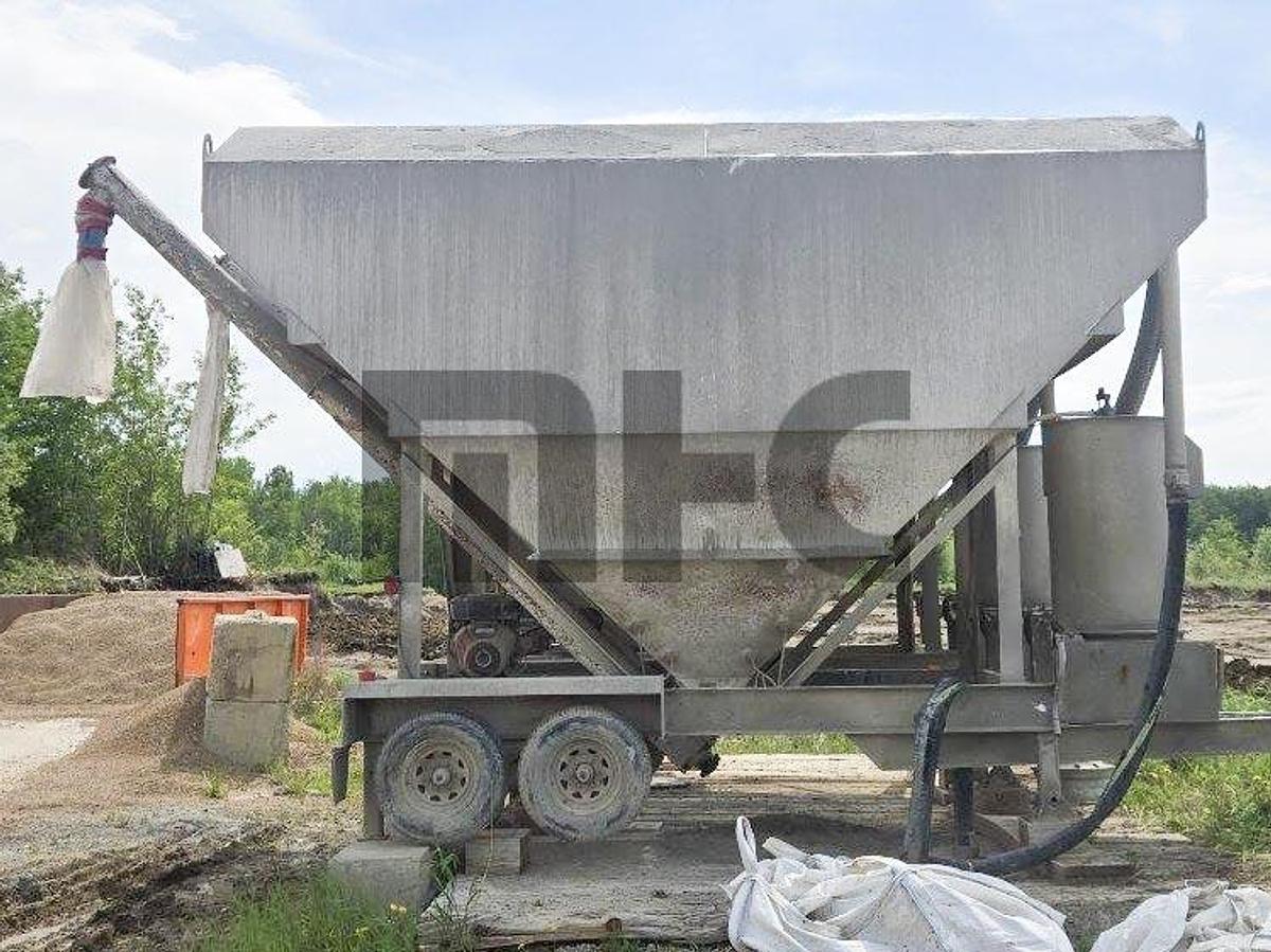 Used 2012 Montana Tank Works LP200 Low Profile Portable Cement Silo (2 Each)