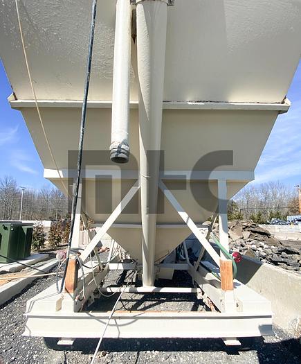 Used Belgrade LP200 Low Profile Portable Cement Silo