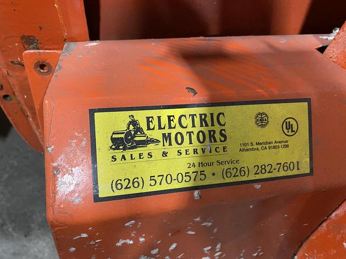 Used 400 HP ELECTRIC MOTOR 720 RPM REFINER MOTOR REBUILT SPARE