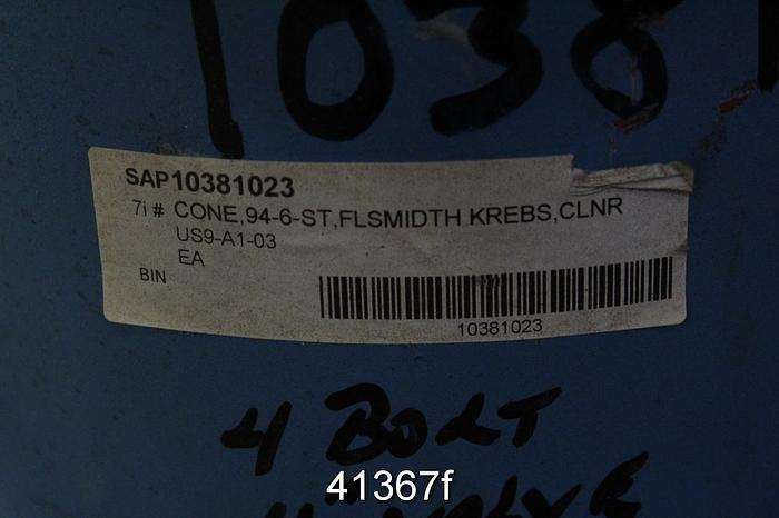 Unused Krebs P10 Mid Cone, Part No. 94-6-ST #41367