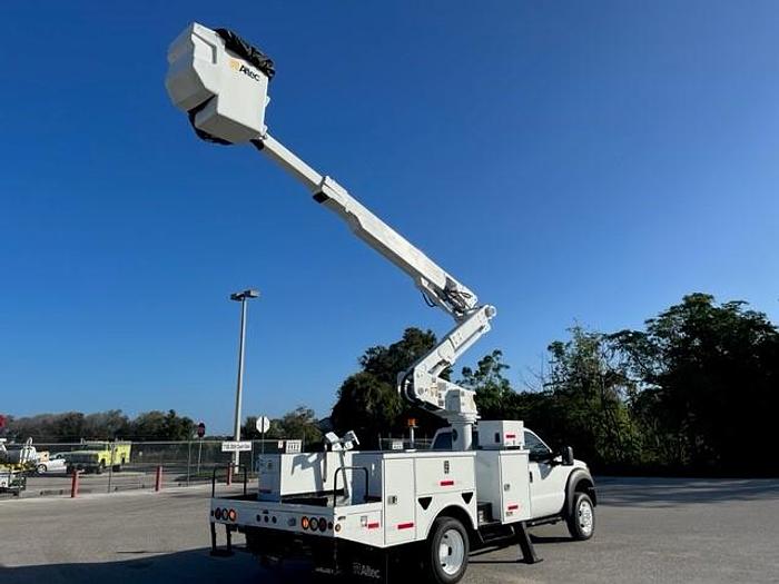 Used C82048 Altec AT45M 45ft Bucket Boom on a 2012 F550 4x4 Utility Truck