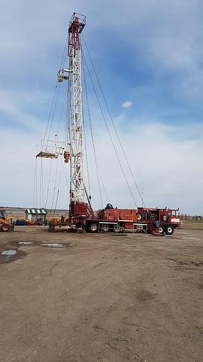 Used CARDWELL KB200B Freestanding Oilfield Workover Rig / Service Rig / Pulling Unit