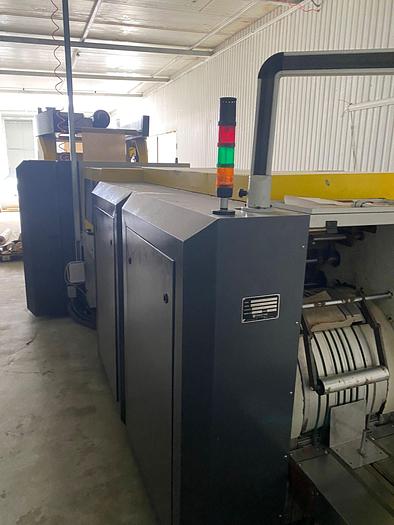 Used (visible in production) 2012 SOMTAS BAG MASTER L/INLINE  Flat & Satchel Paper Bag Making Machine with 4 col. Flexo