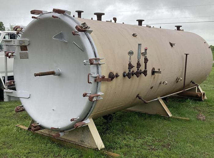 Used 1967 Reid Boiler Works Horizontal MIld Steel Retort