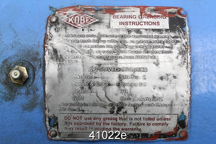 Used Roto Jet RG 2x2 High Pressure Pump #41022