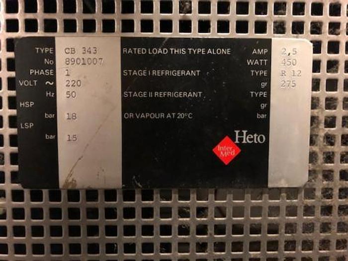 Brugt Hetofrig CB 343 køler