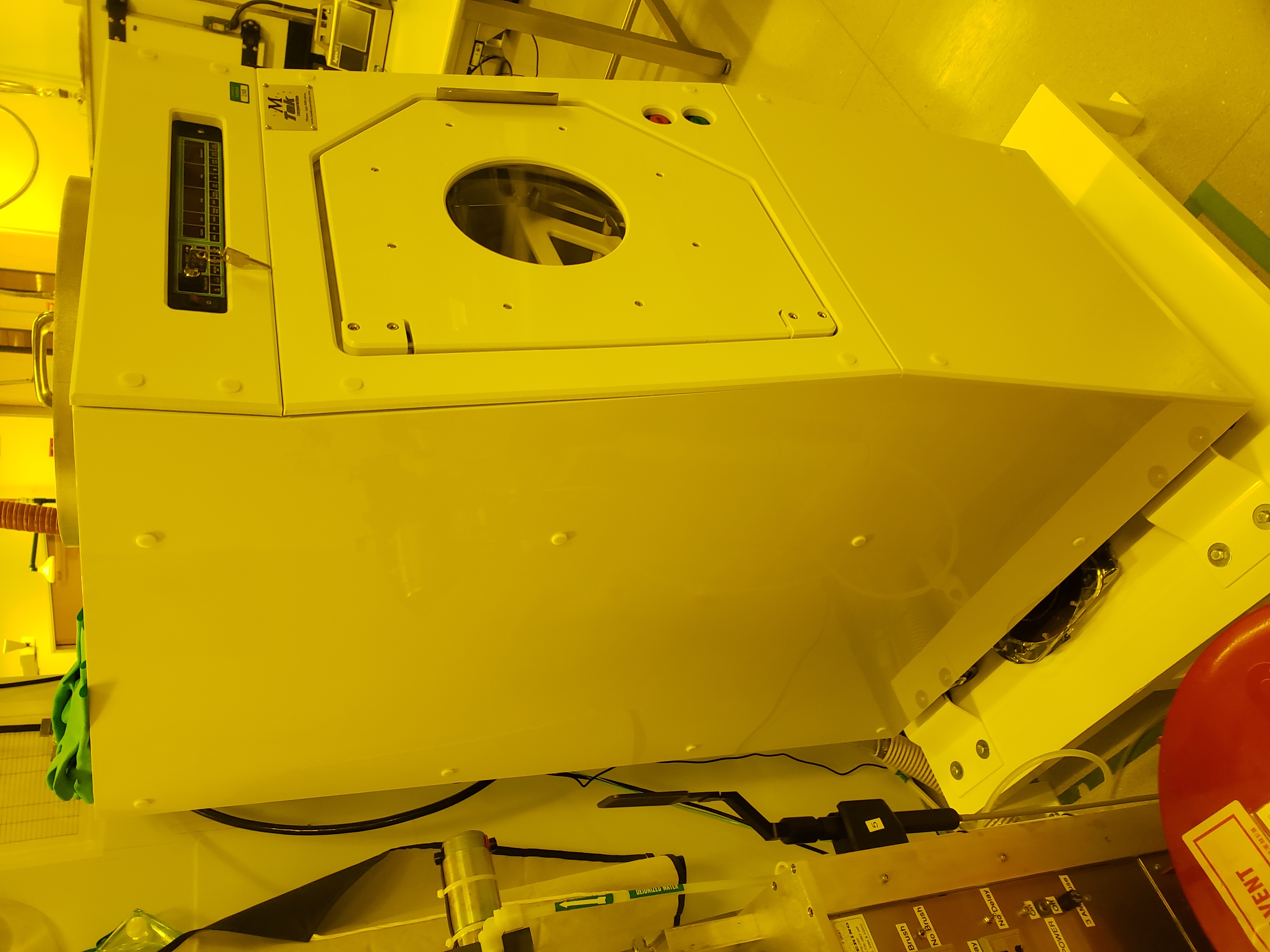 Used Mtek Corp SRD 4300S (single bolt rotor mounting), with digital controller