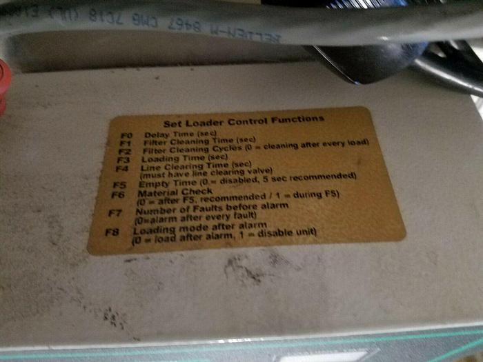 Used Hopper Resin Vacuum Loader controllers for Plastic Injection or Extrusion