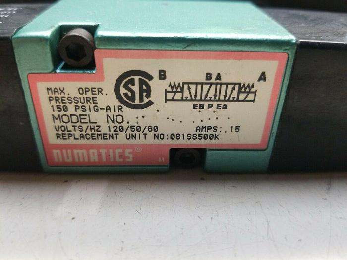 Used Numatics 150 PS1G-AIR