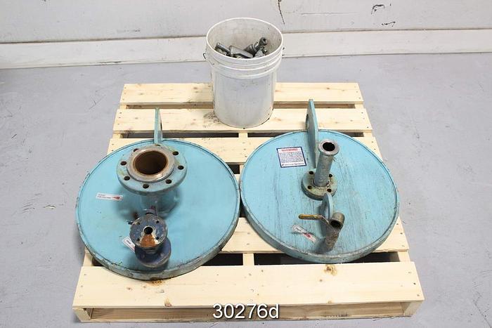 Used Alpha Laval 1-H Spiral Heat Exchanger #30276