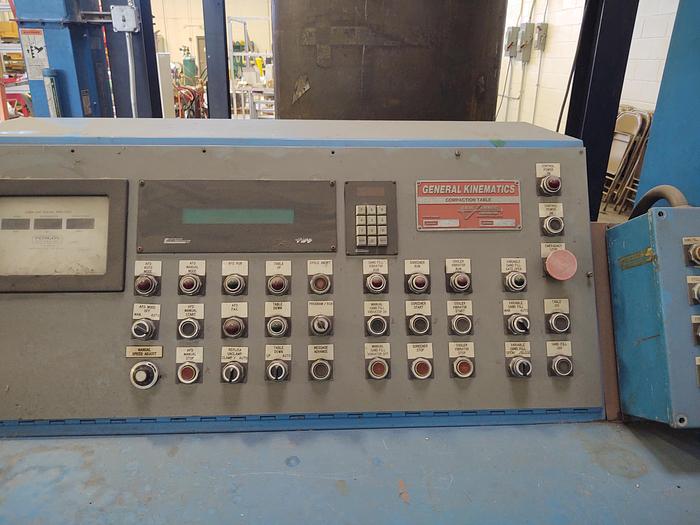 Used GENERAL KINEMATICS MINI LOST FOAM MOLDING LINE