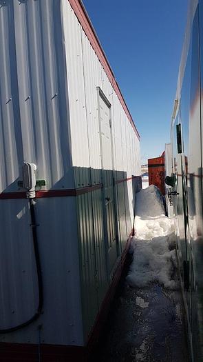 Used 2007 Portable 12 x 32 Skid Mounted Office Building