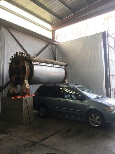 Used Dryer, Drum, Single, 60" x 120", Andritz Gouda, Mdl E15/30 #A742915