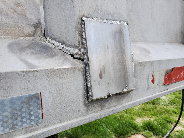 Used 1991 26' Fruehauf End Dump Trailer