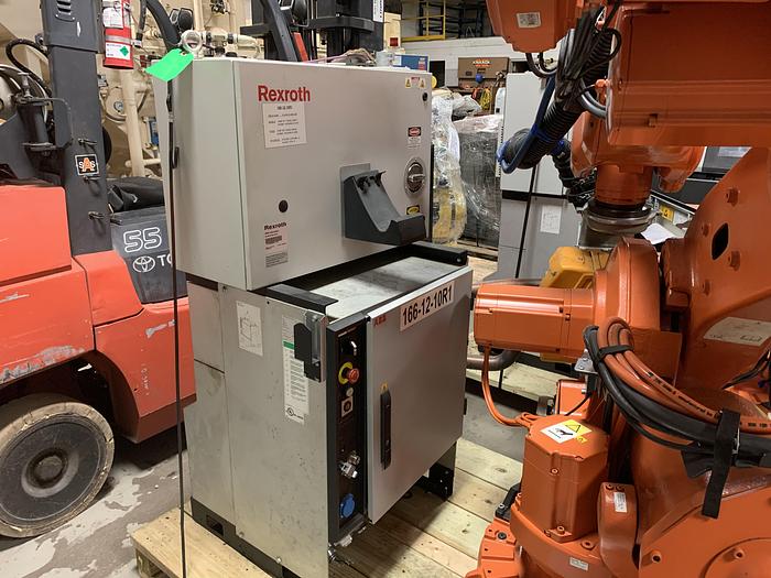 Used ABB IRB 6640 180/2.55 NEW 2014 WITH ARO SPOT WELDING GUN AND REXROTH WELDING CONTROLLER