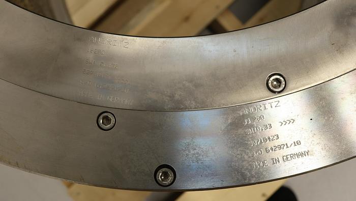 Used Jylha JS280 Stainless Steel Inner & Outer Pressure Screen Basket #44494