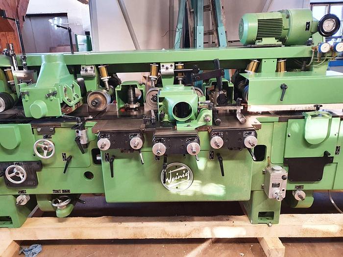 Used Weinig planer and moulder Unimat U22A,6 spindles