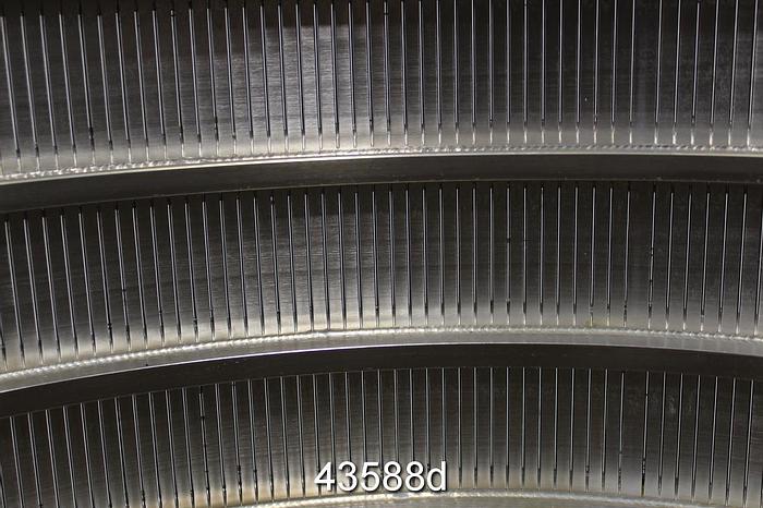 Used Black Clawson SPH 800 Stainless Steel Pressure Screen Basket, 0.28mm Slots #43588