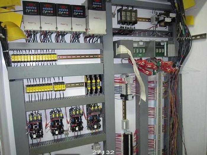 Used Andritz CPF1.0SMX-58-LP9506 Twin Wire Belt Press With Gravity Table, 1 Meter, Includes Variable Speed Drives, Plc And Conveyors, Construction Is Hot Dipped Galvenized #27132