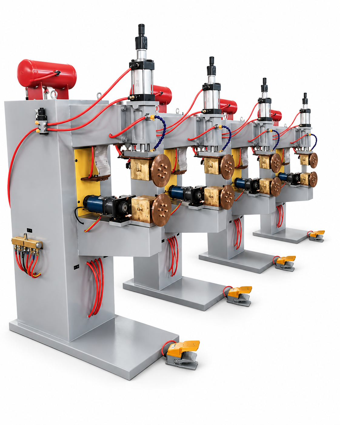 Resistance seam pipe welder