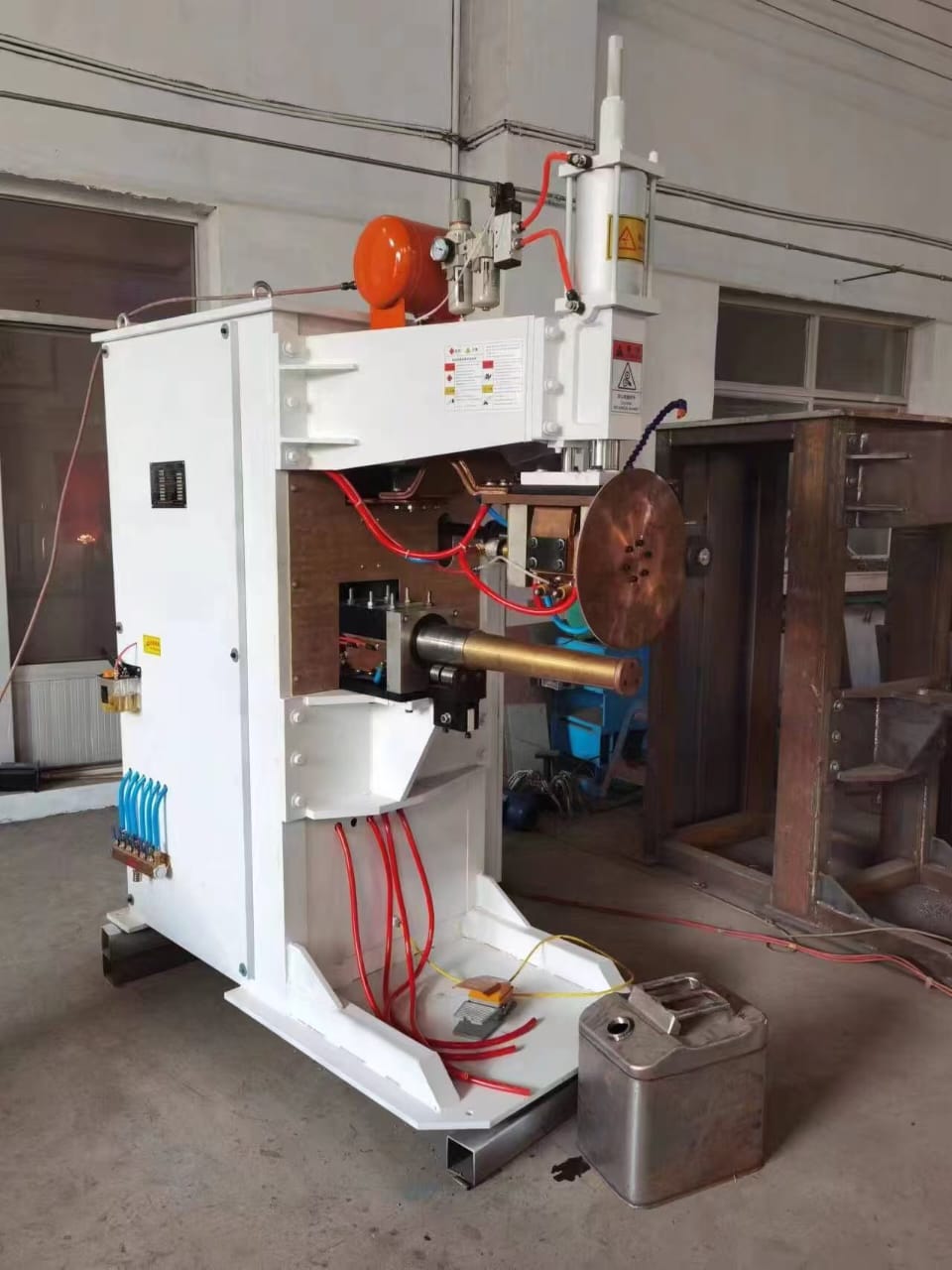 Resistance seam pipe welder