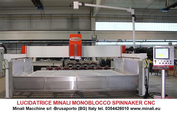 LUCIDATRICE MINALI SPINNAKER MONOBLOCCO CON CNC E TEELCAMERA