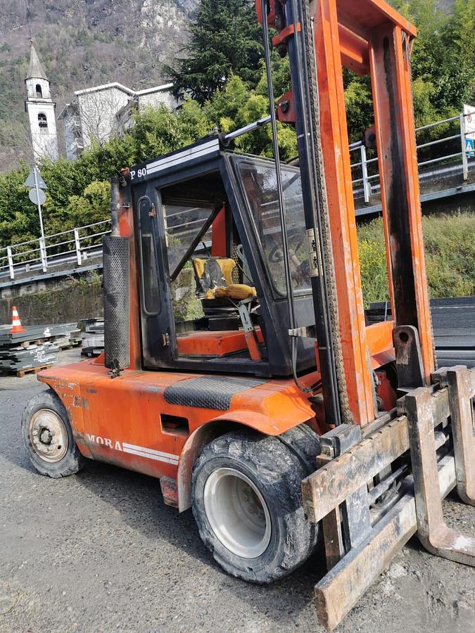 Usato MULETTO MORA 80 QUINTALI A GASOLIO