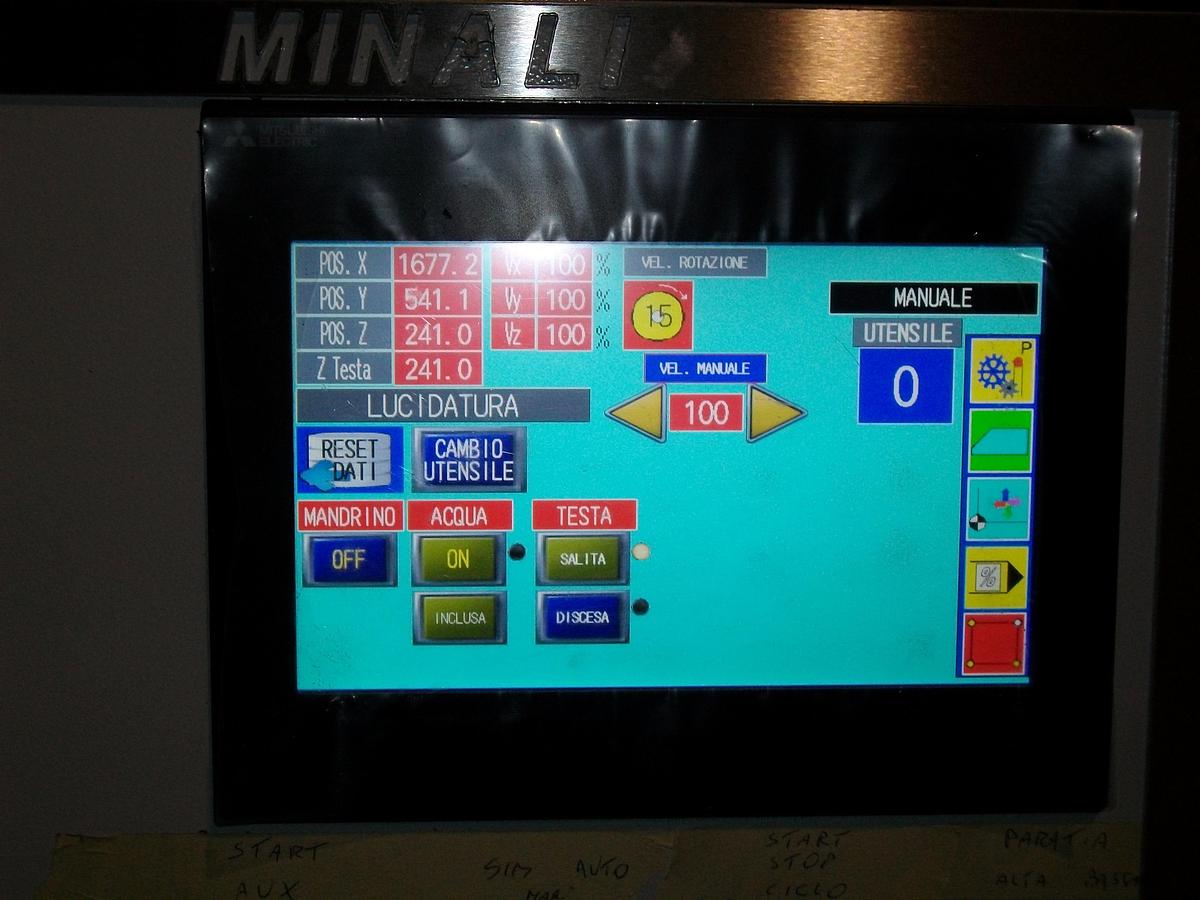 Usato LUCIDATRICE USATA SPINNAKER CAMBIO UTENSILI AUTOMATICO -POLISHING MAACHINE MONOBLOCK