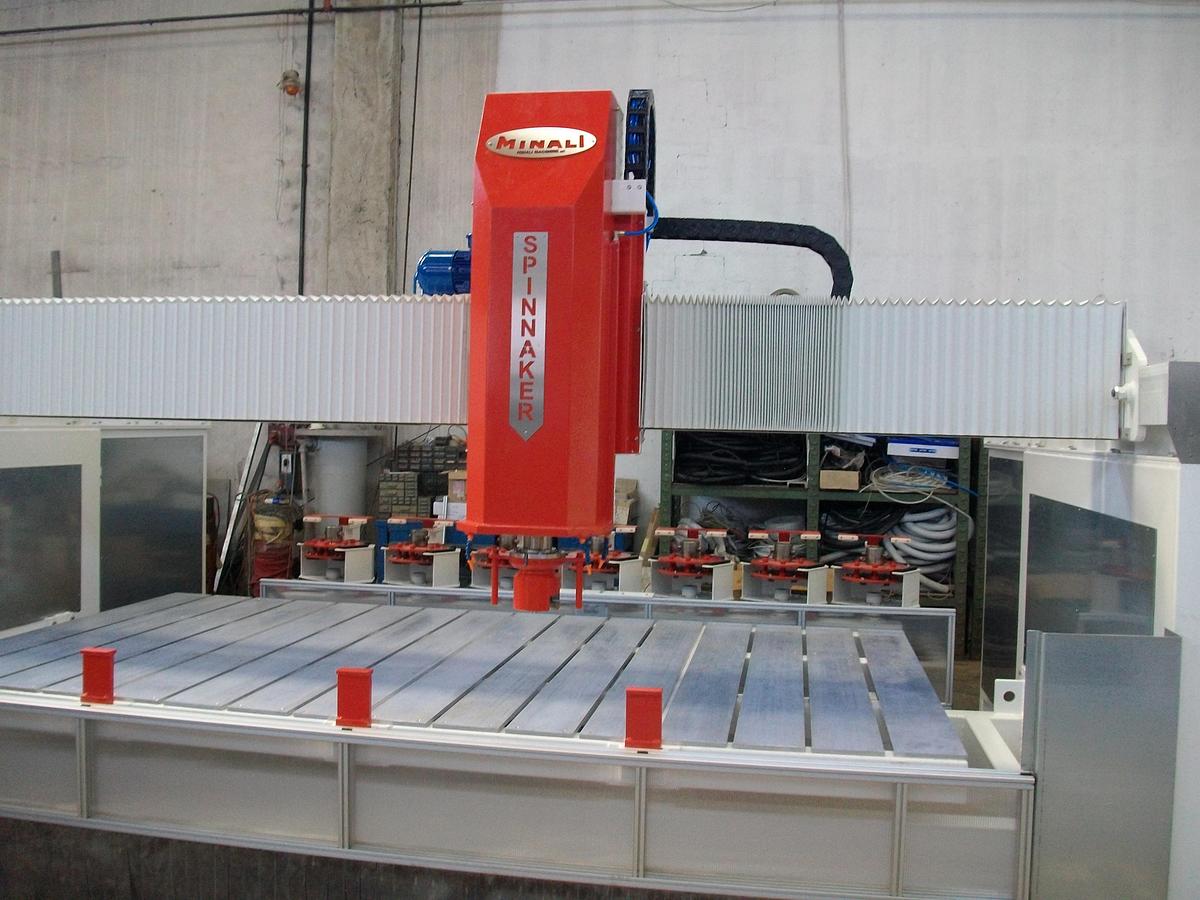 Usato LUCIDATRICE USATA SPINNAKER CAMBIO UTENSILI AUTOMATICO -POLISHING MAACHINE MONOBLOCK