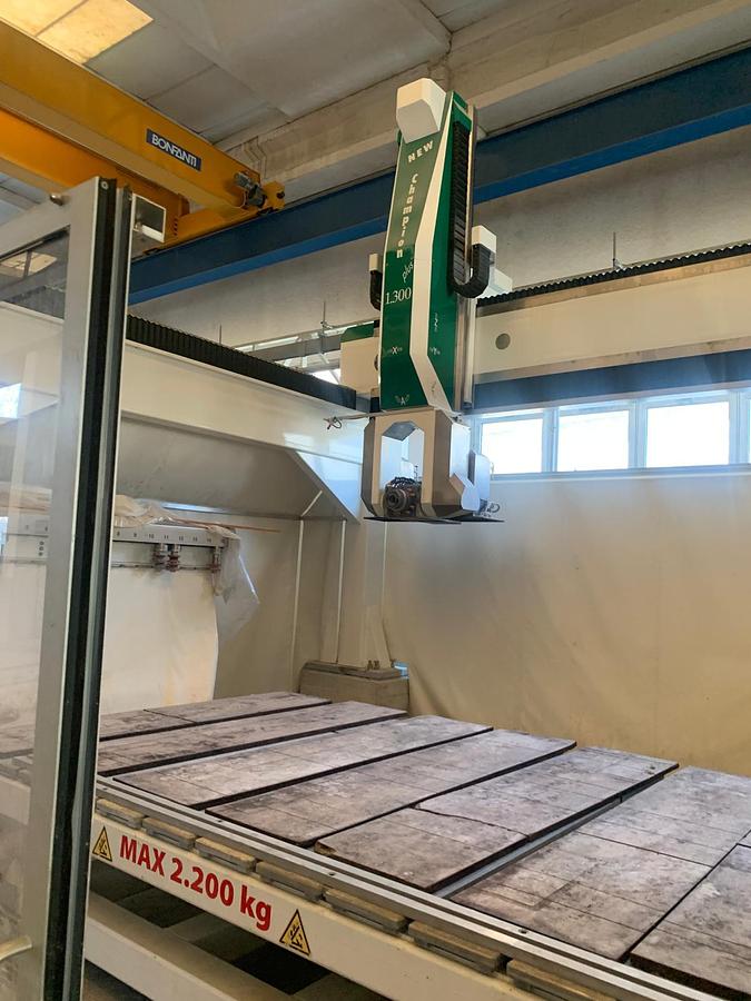 Usato FRESA PRUSSIANI NEW CHAMPION PLUS 1300 CON TORNIO E BANCO RIBALTABILE
