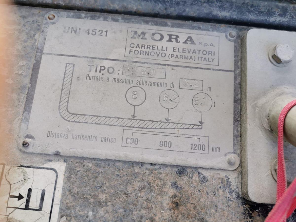 Usato MULETTO MORA 80 QUINTALI A GASOLIO