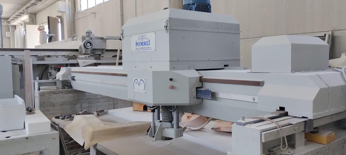 Usato LUCIDA LASTRE MONO TESTA MINALI SEMI NUOVA