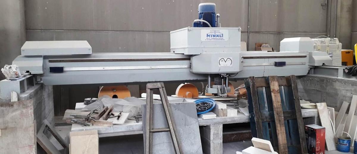 Usato LUCIDA LASTRE MONO TESTA MINALI SEMI NUOVA